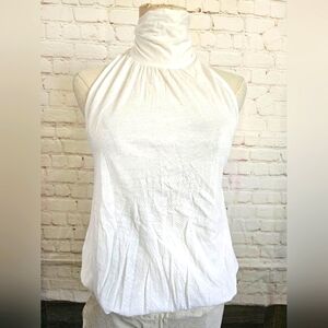 KAROO Mark Eisen Tie-Back Top | White | Size 0 | NWT